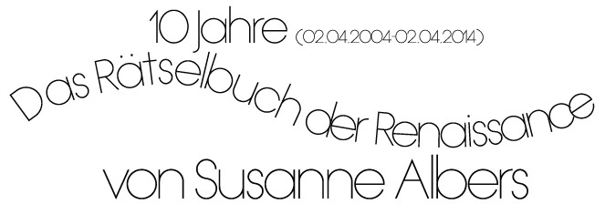 Das R&auml;tselbuch der Renaissance