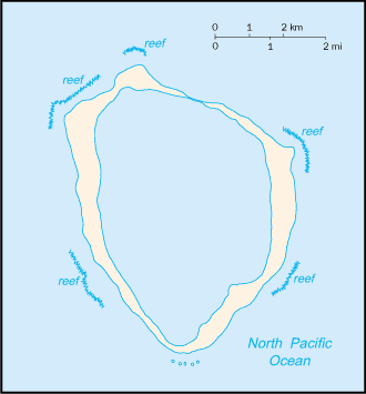 Map of Clipperton Island