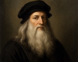 Porträt von Leonardo da Vinci