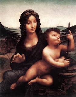 Madonna mit der Spindel