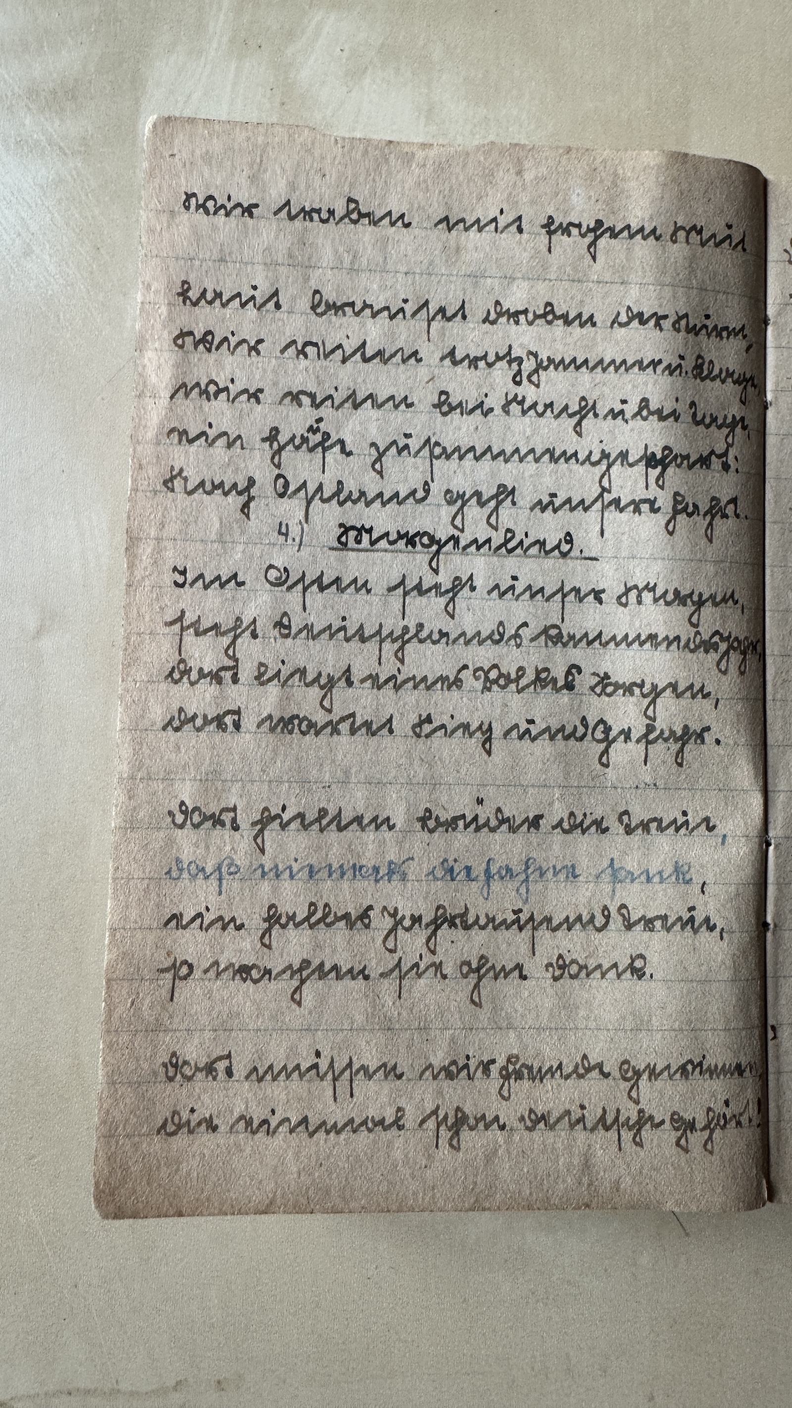 Original Liederbuch Seite 004