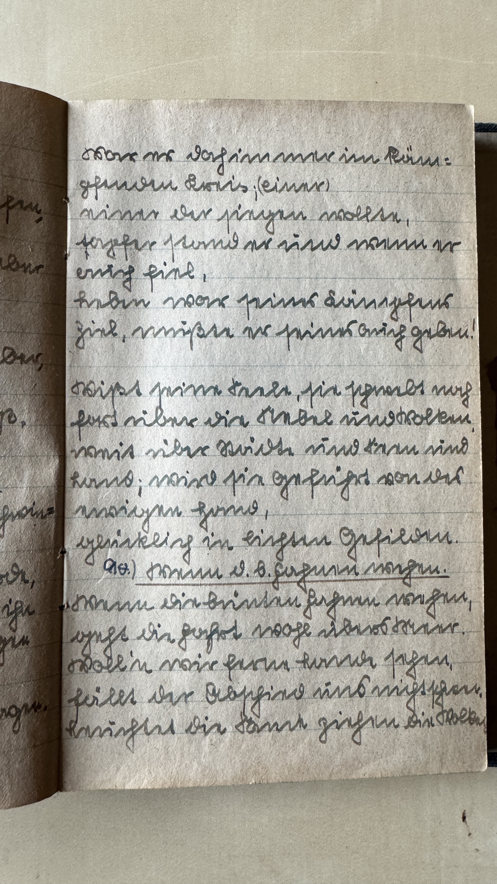 Original Liederbuch Seite 009