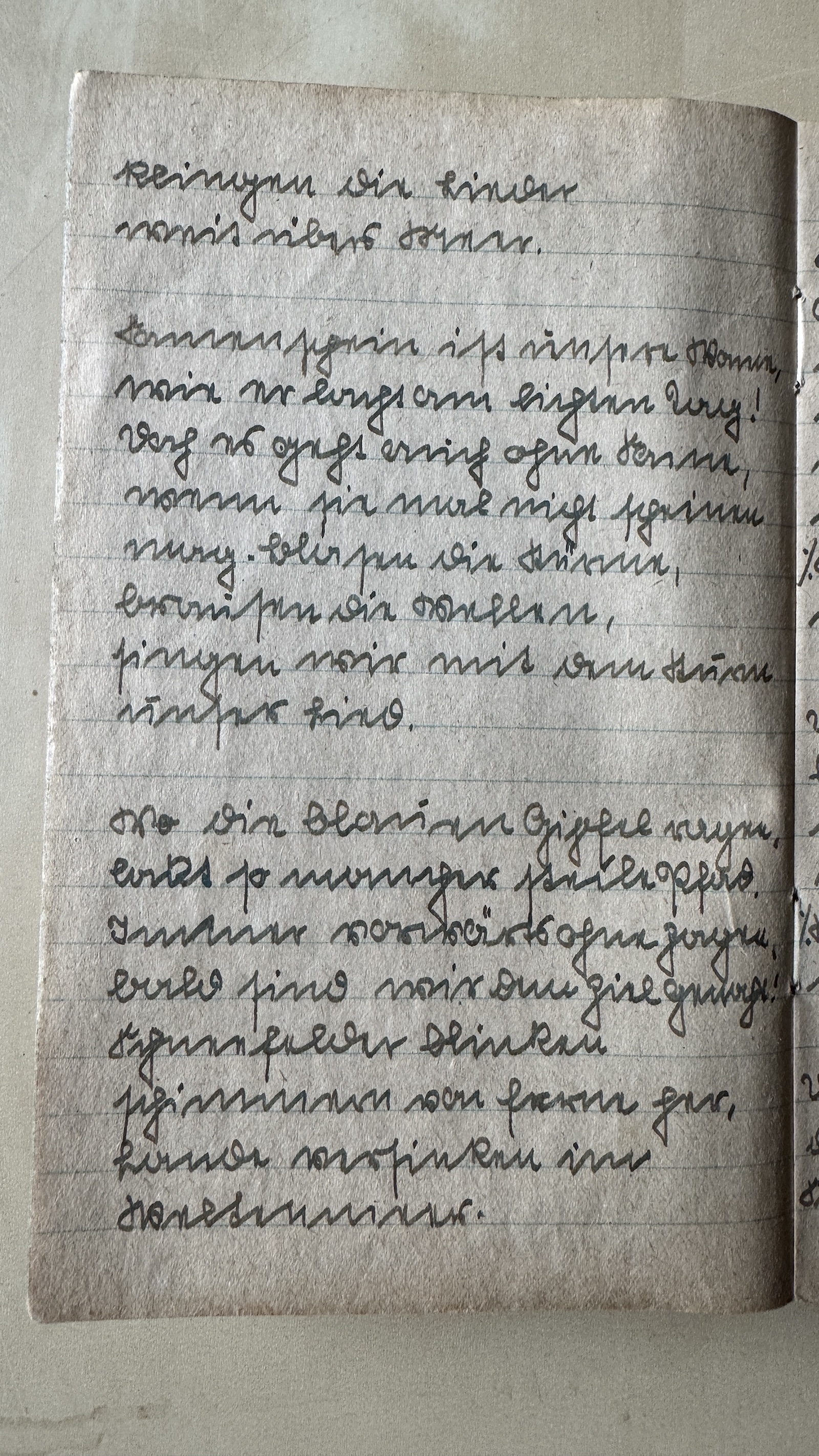 Original Liederbuch Seite 010