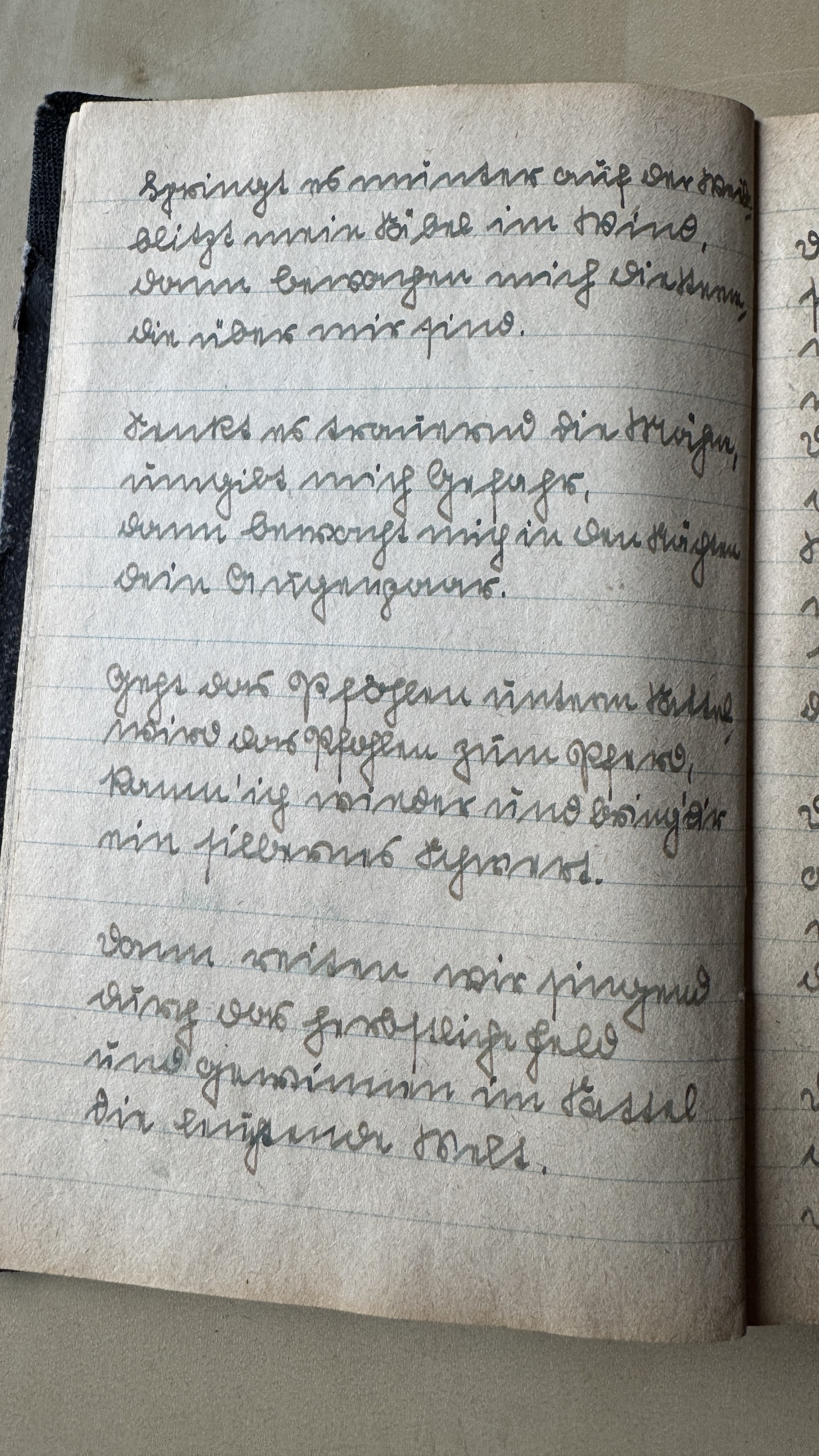 Original Liederbuch Seite 016