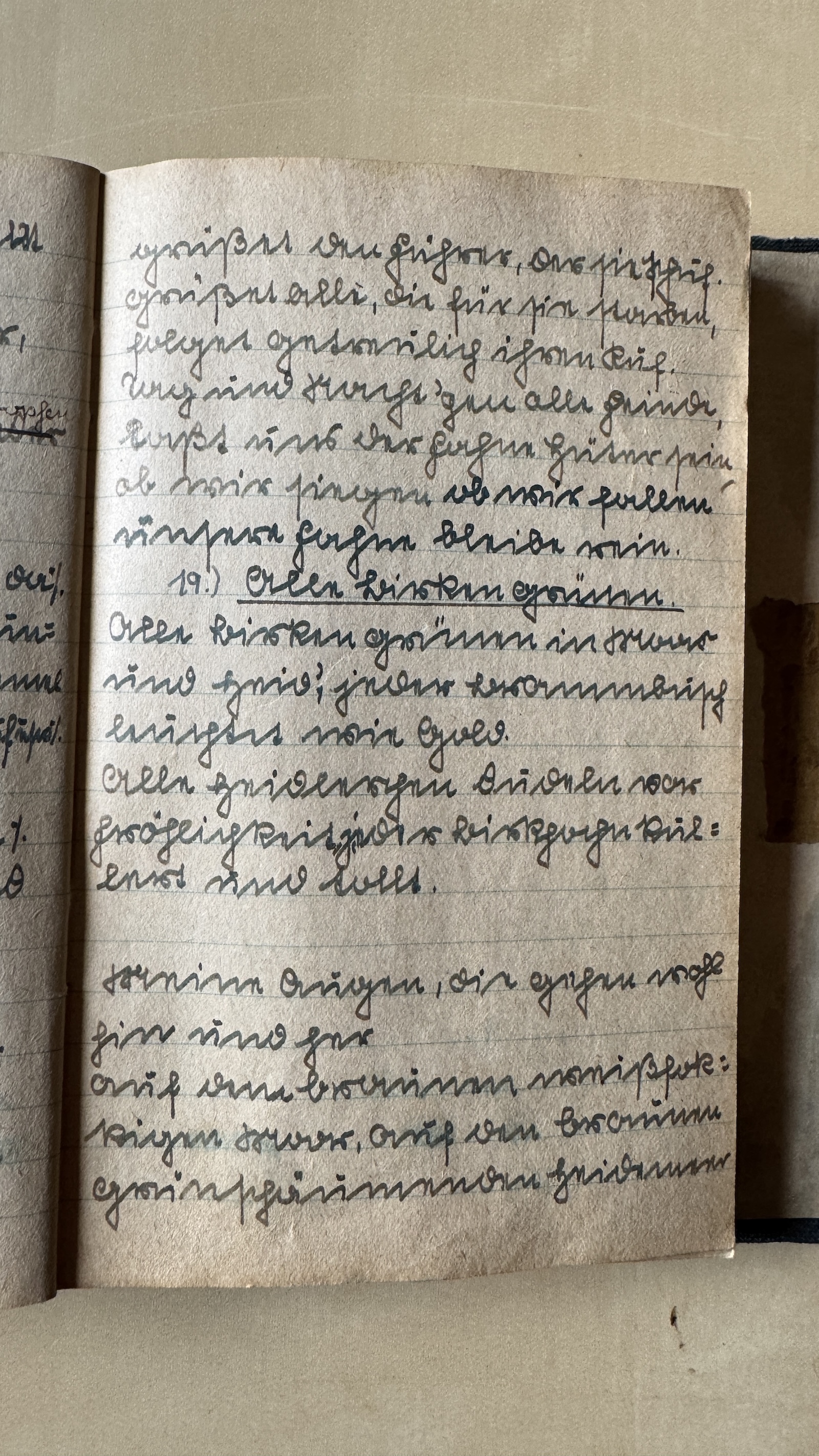 Original Liederbuch Seite 019