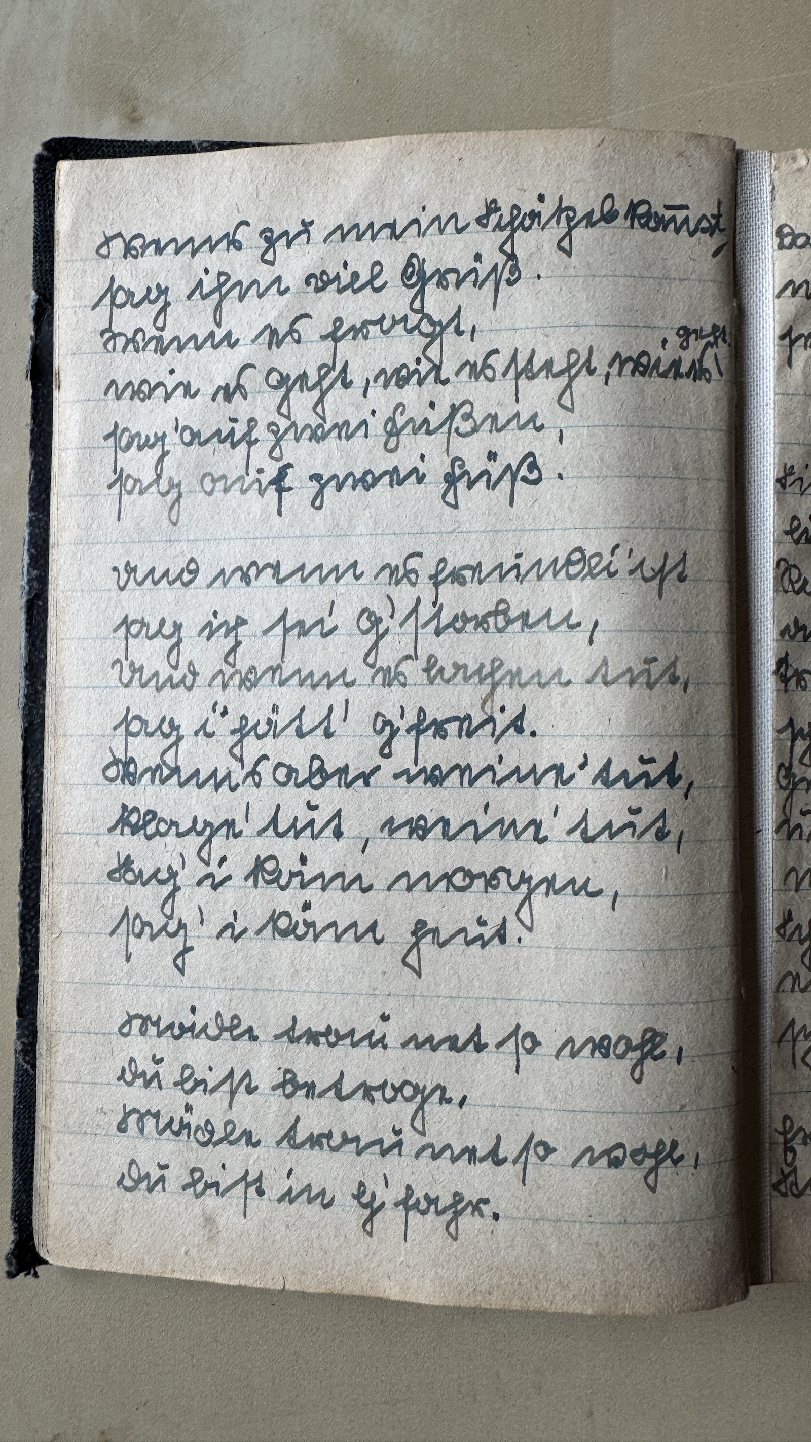 Original Liederbuch Seite 024