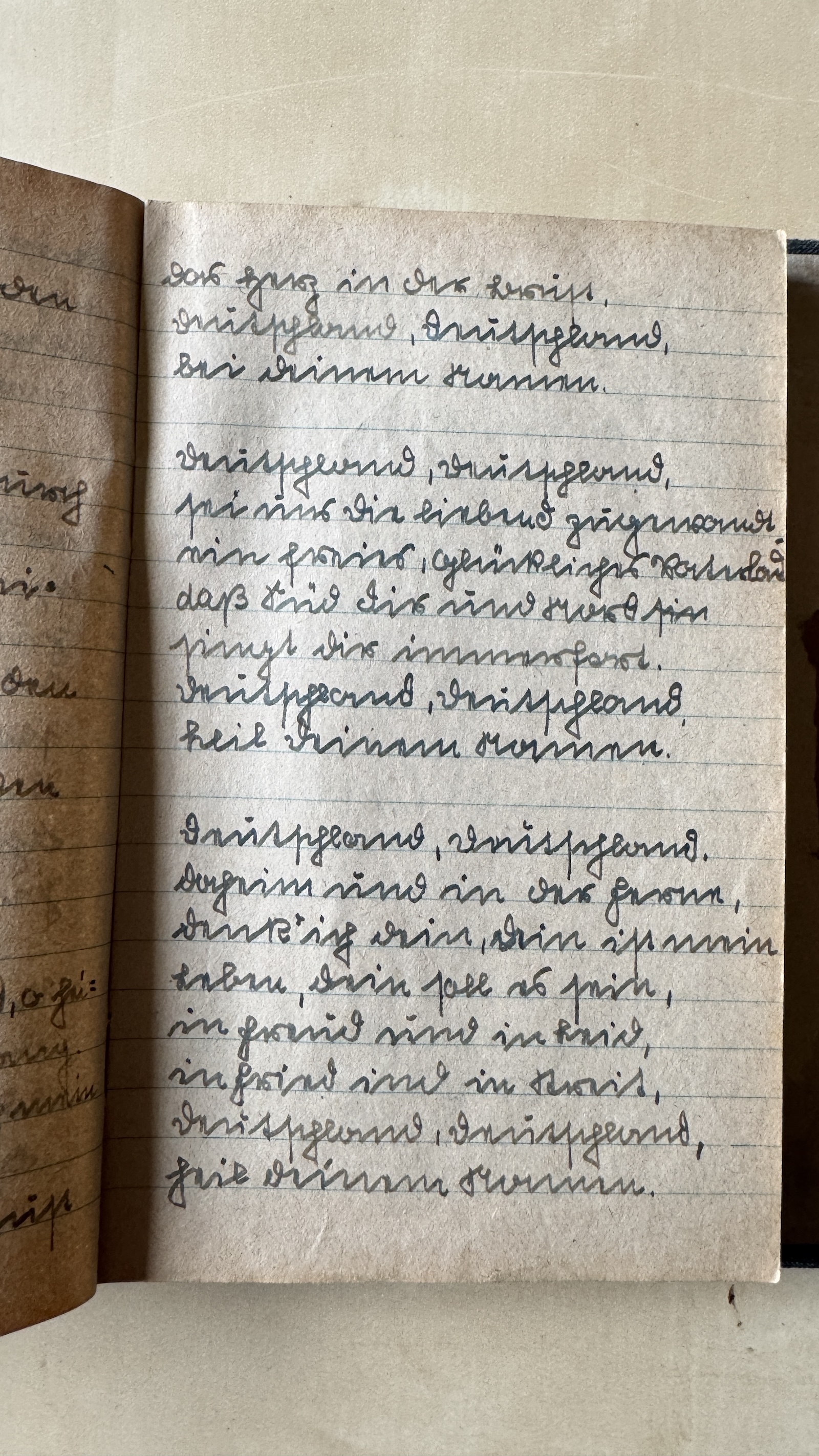 Original Liederbuch Seite 033