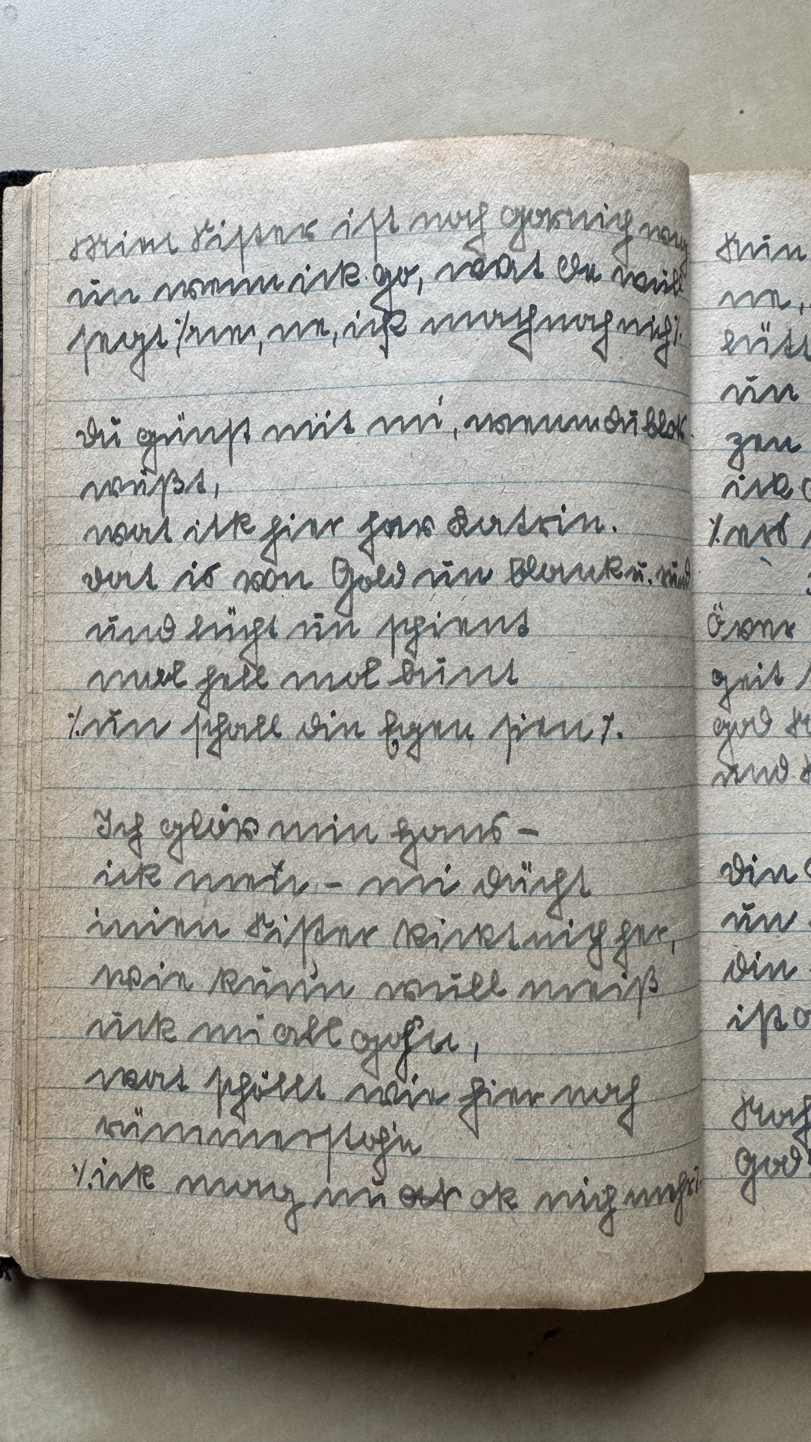 Original Liederbuch Seite 042