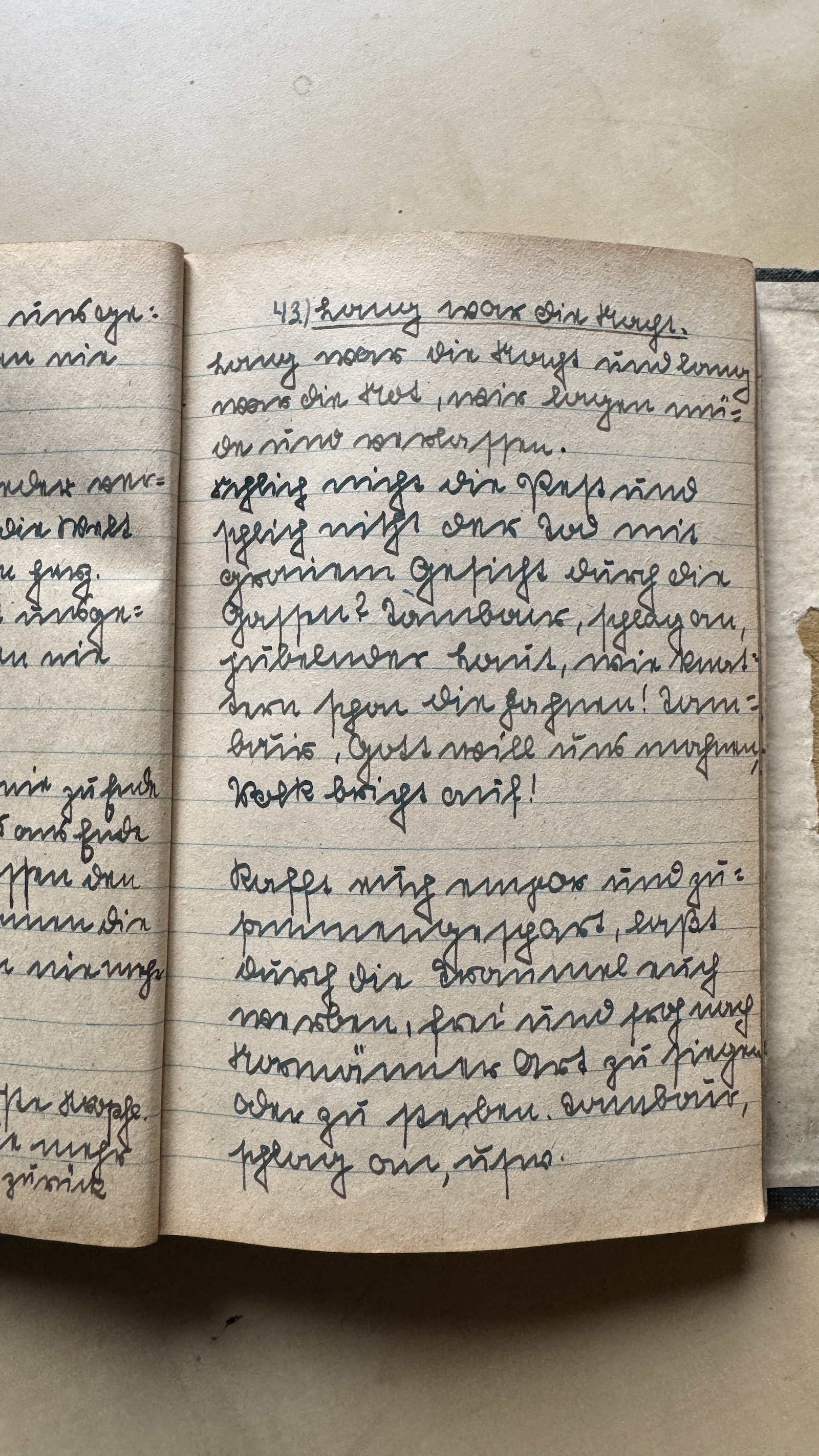 Original Liederbuch Seite 051