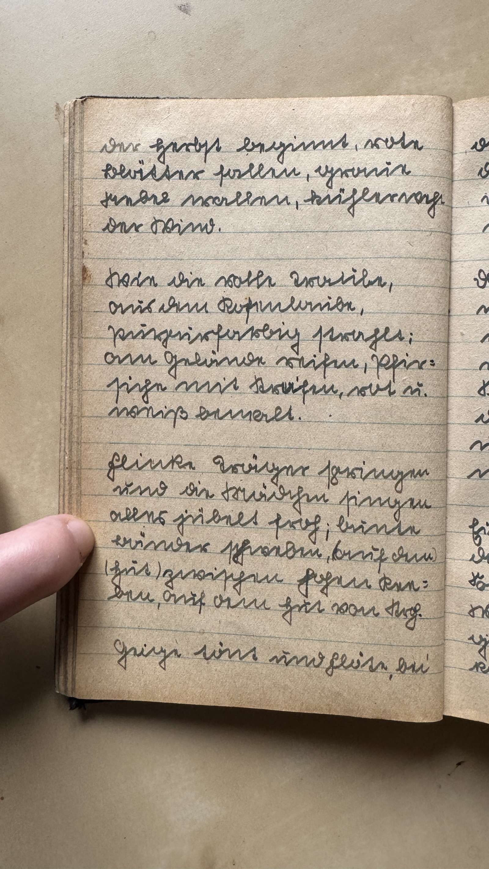 Original Liederbuch Seite 056