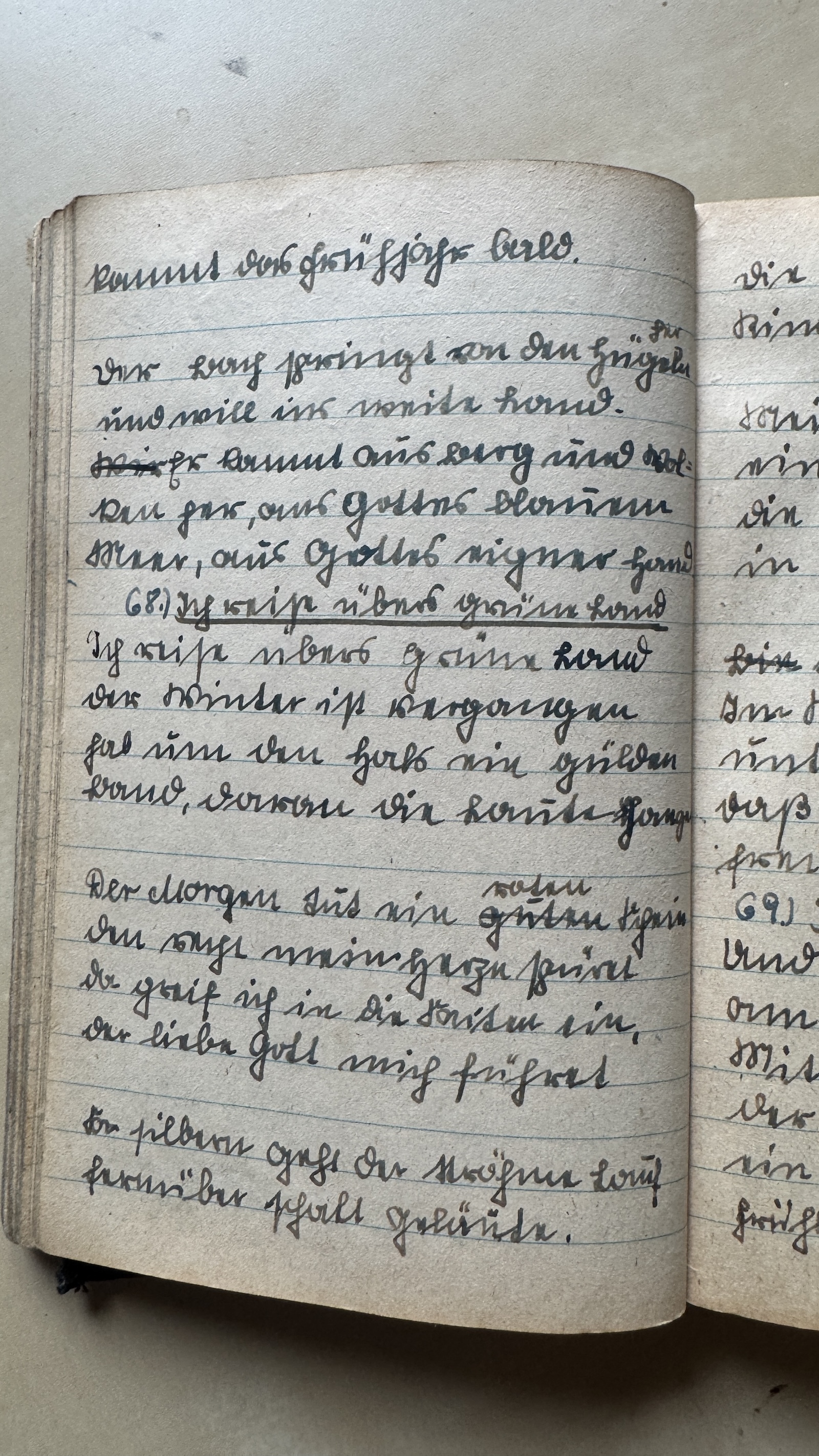 Original Liederbuch Seite 077