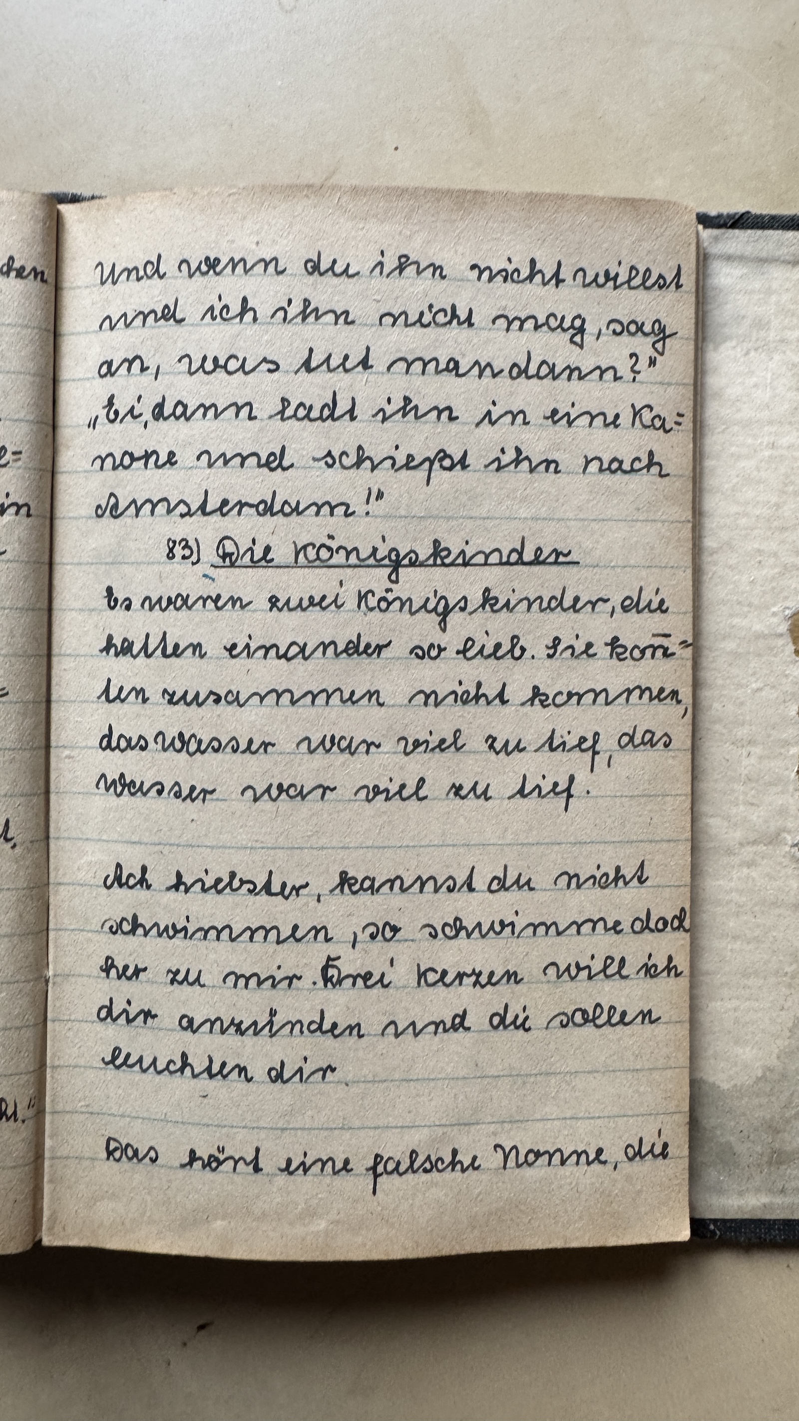 Original Liederbuch Seite 088