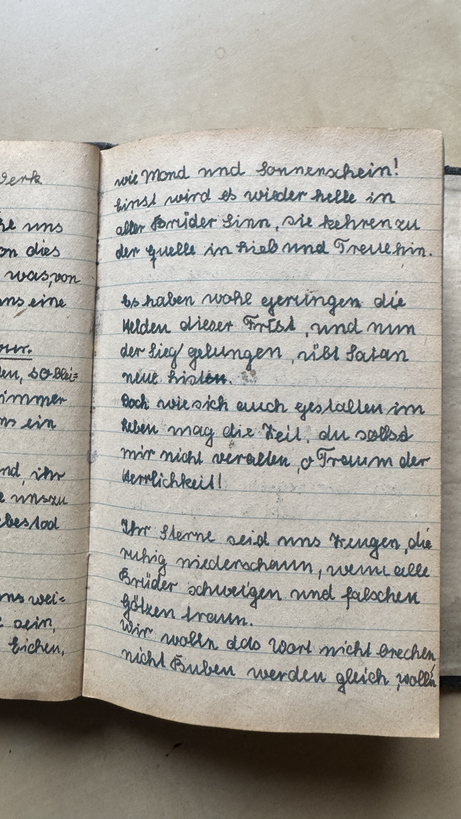 Original Liederbuch Seite 096