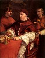 1518-19RaffaelPopeLeoXwithCardinalsGiuliodeMediciandLuigideRossi.jpg