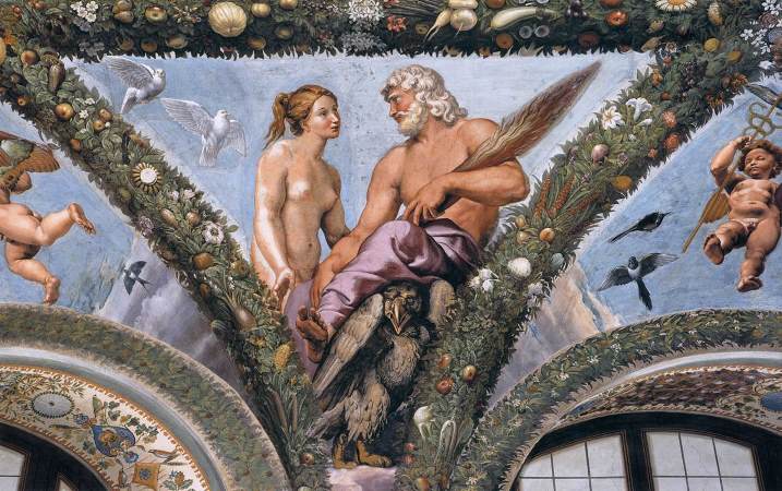 Venus und Jupiter