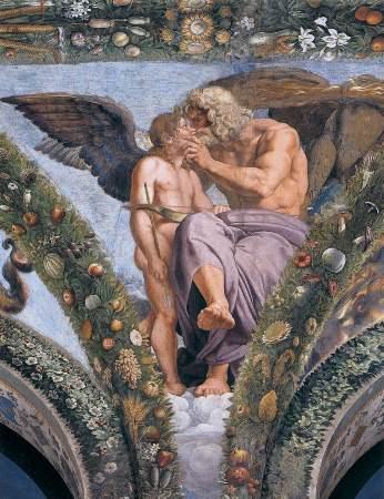 Amor bittet Jupiter für Psyche