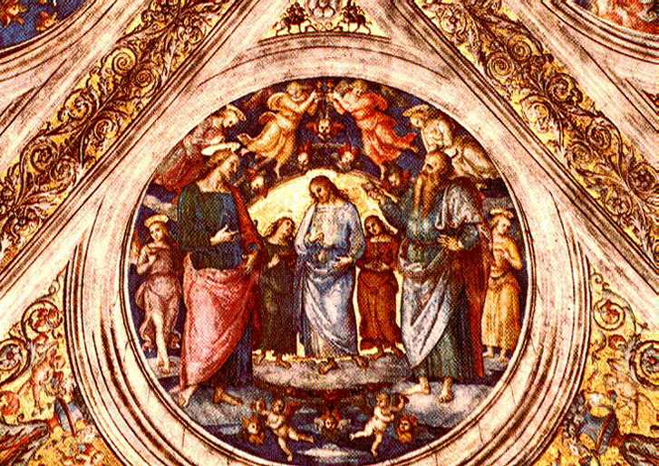 Christus und Johannes der Täufer