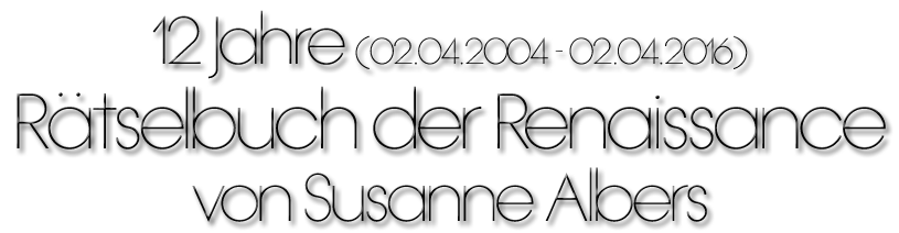 R&auml;tselbuch der Renaissance