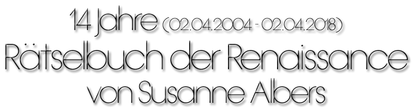 R&auml;tselbuch der Renaissance