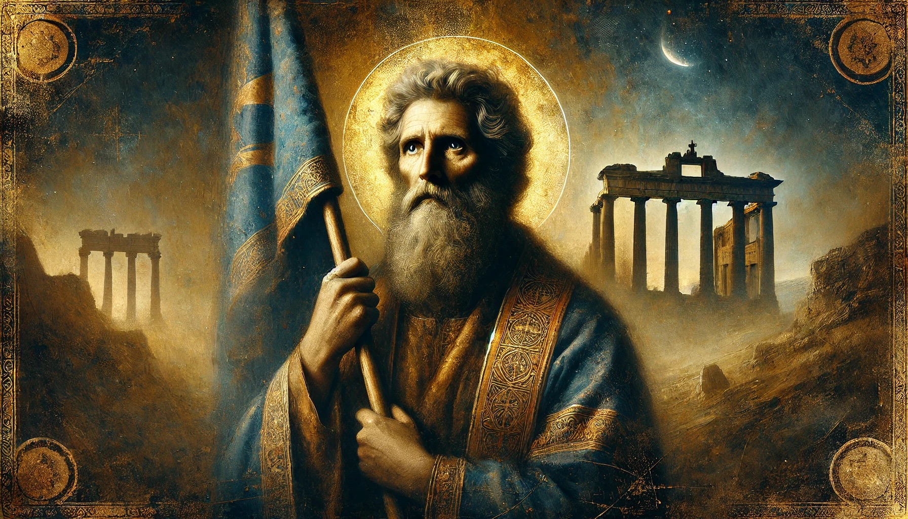 Künstlerische Darstellung: Bartholomäus