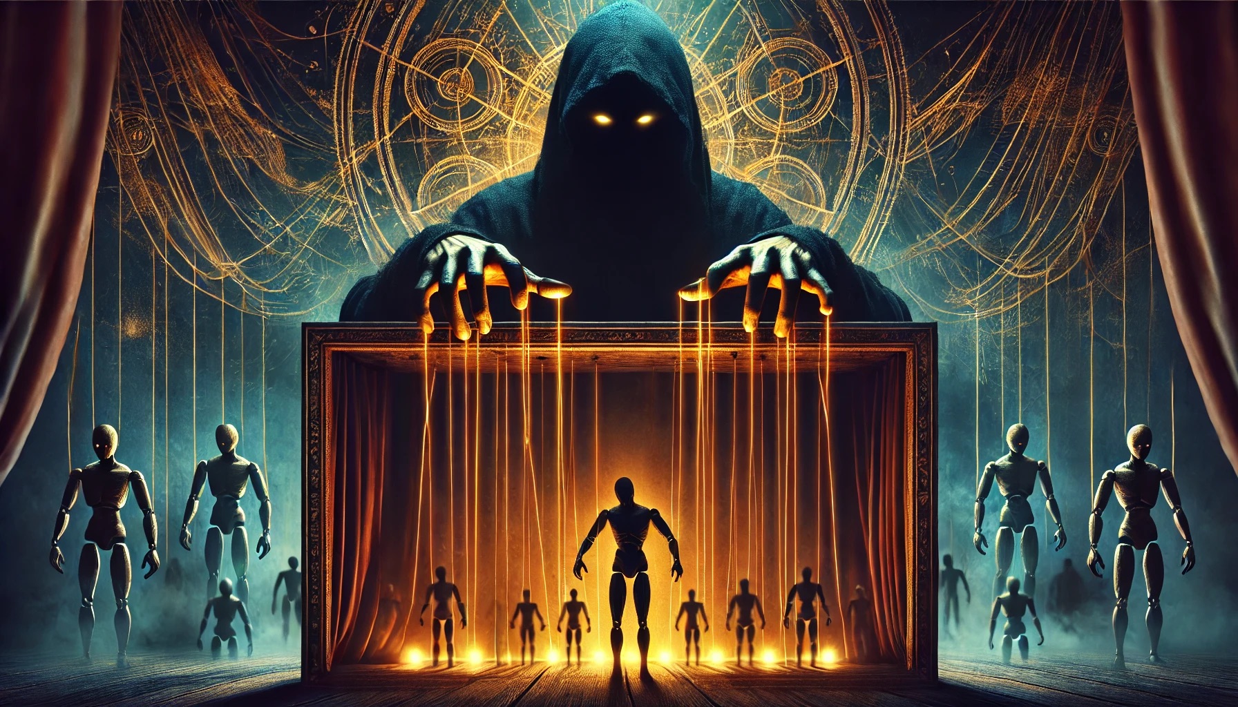 Illustration zu Der Puppenspieler