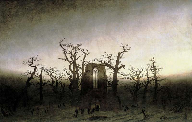 Caspar David Friedrich – Abtei im Eichwald