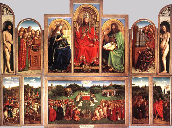 Der geöffnete Genter Altar