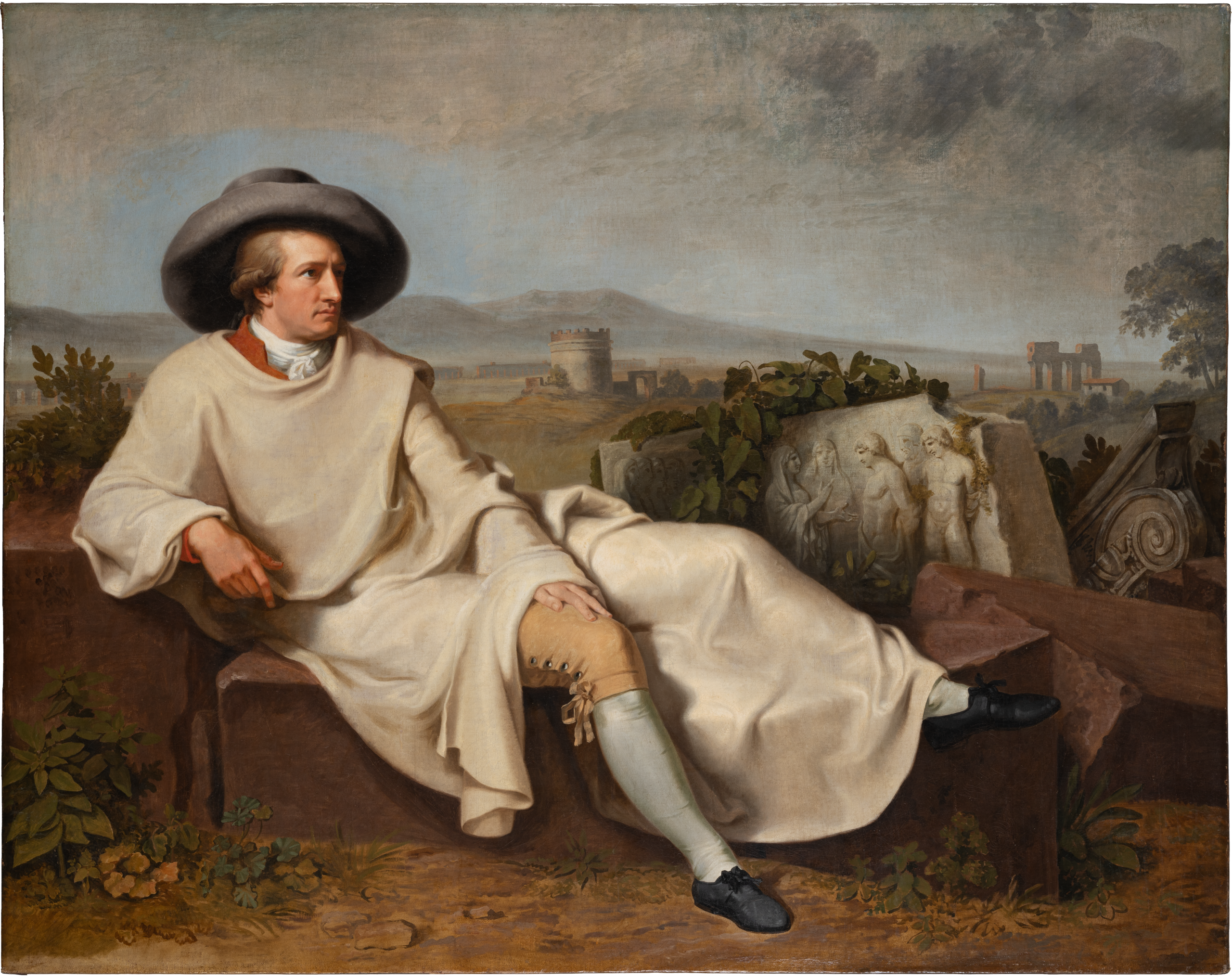 Goethe in der Campagna – nach Tischbein