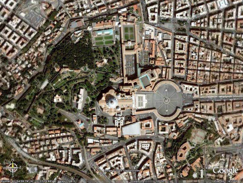 Google-Earth-Bildansicht für Frage 25