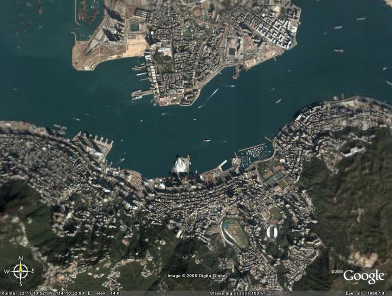 Google-Earth-Bildansicht für Frage 29