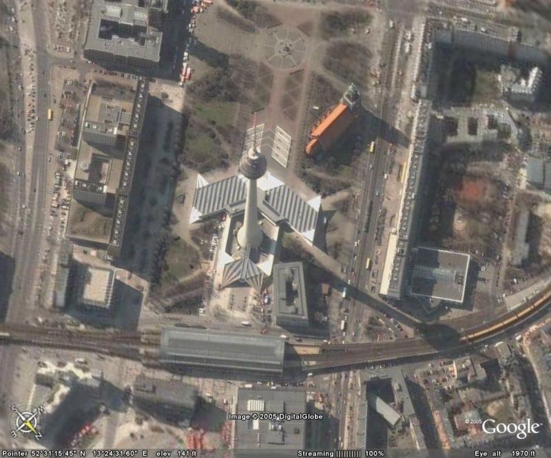 Google-Earth-Bildansicht für Frage 42
