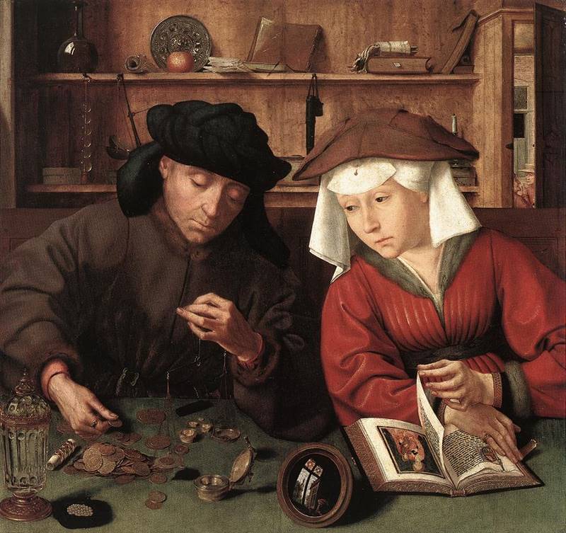 Der Geldverleiher und seine Frau 1514