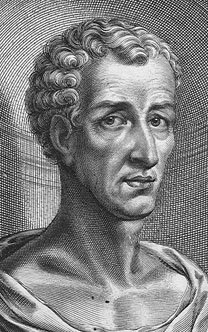 Historisches Porträt von Lukian von Samosata