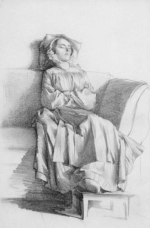 Skizze von Adolph Menzel, Blatt 8