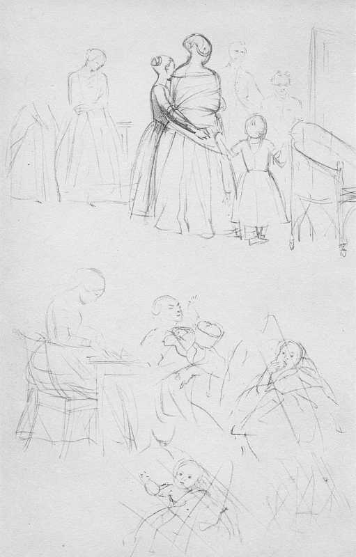 Skizze von Adolph Menzel, Blatt 11