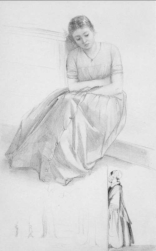 Skizze von Adolph Menzel, Blatt 12