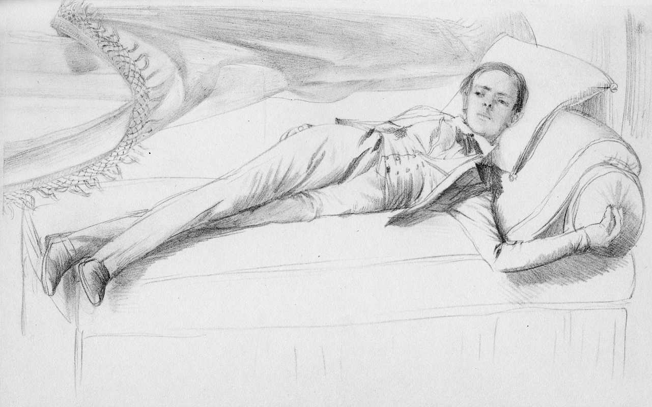 Skizze von Adolph Menzel, Blatt 16