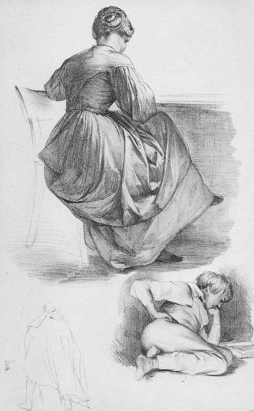Skizze von Adolph Menzel, Blatt 26