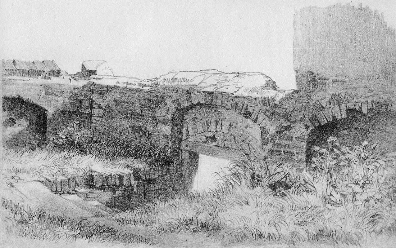 Skizze von Adolph Menzel, Blatt 36