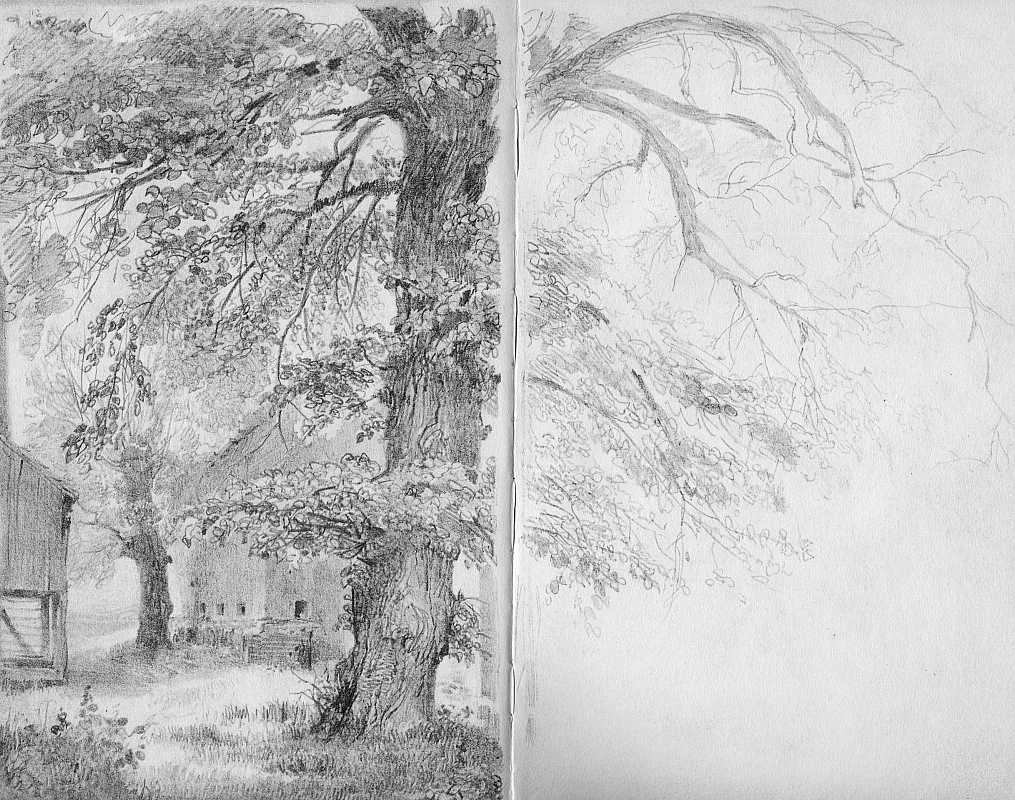 Skizze von Adolph Menzel, Blatt 41