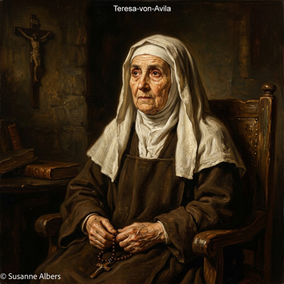 Künstlerische Darstellung: Teresa von Ávila