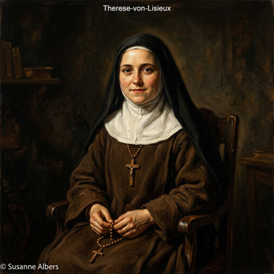 Künstlerische Darstellung: Thérèse von Lisieux