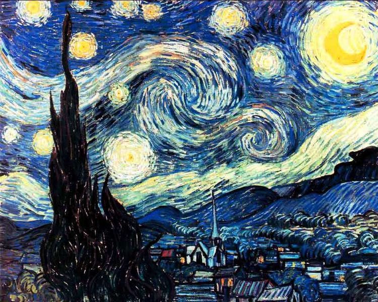 Vincent van Gogh: Sternennacht