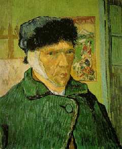 Vincent van Gogh, Selbstbildnis mit verbundenem Ohr