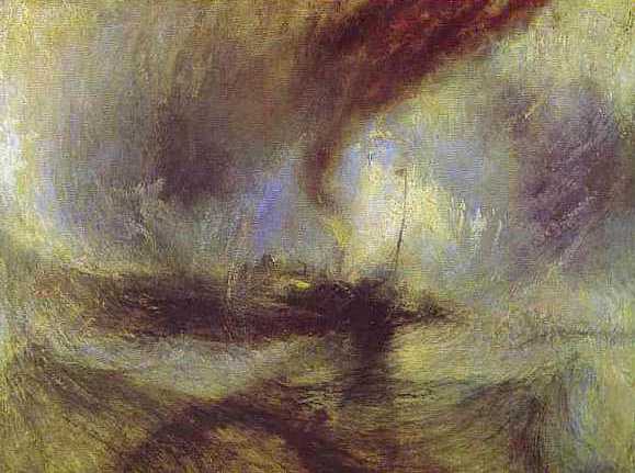 William Turner, Schneesturm, aus Susannes Turner-Material