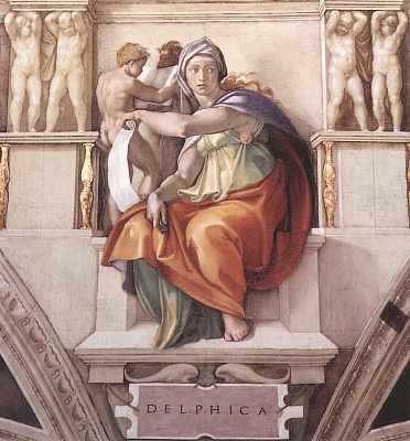 Die delphische Sibylle 