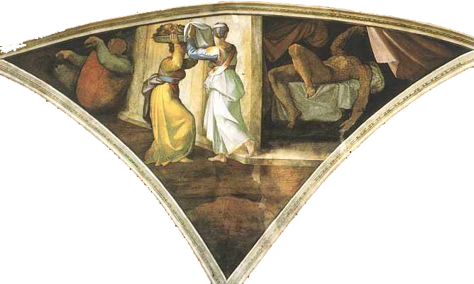 Judit koepft Holofernas 